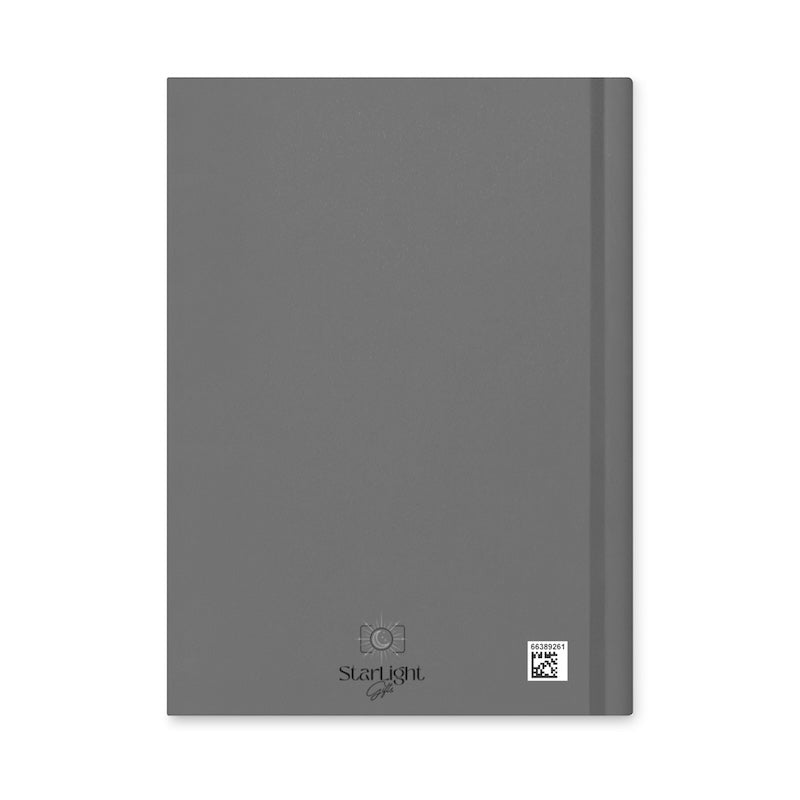 Gray notebook with 'Starlight' branding on a white background