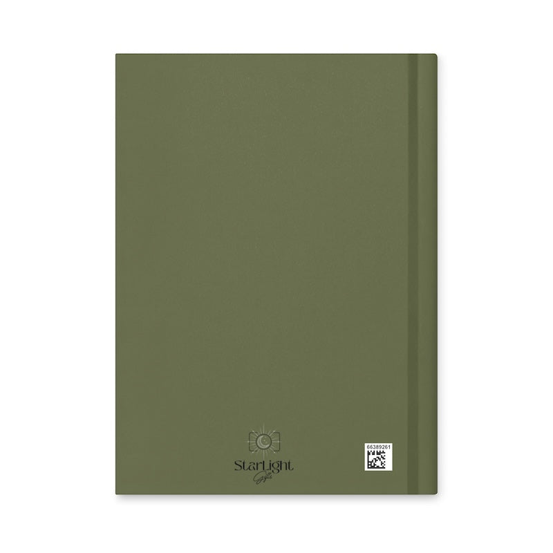 Green notebook with 'Starlight' branding on a white background