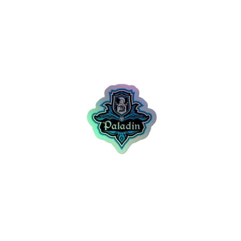 'The Paladin' Kiss Cut Game Night Sticker