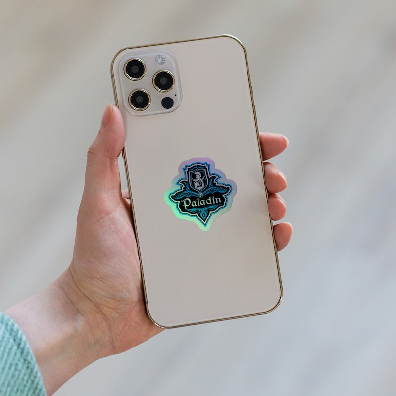 'The Paladin' Kiss Cut Game Night Sticker