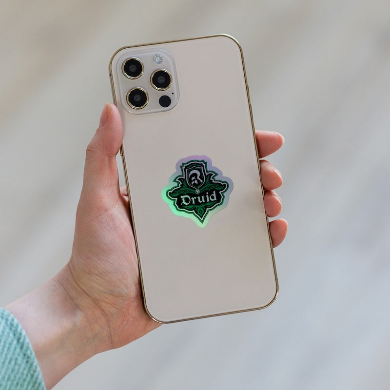 'The Druid' Kiss Cut Game Night Sticker
