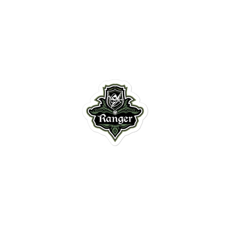 'The Ranger' Kiss Cut Game Night Sticker