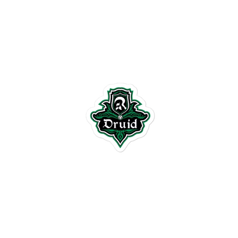 The Druid Kiss Cut Game Night Sticker
