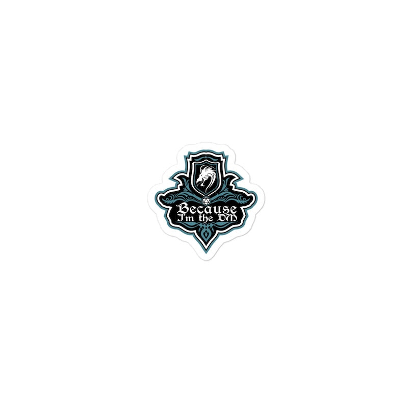 'The DM' Kiss Cut Game Night Sticker