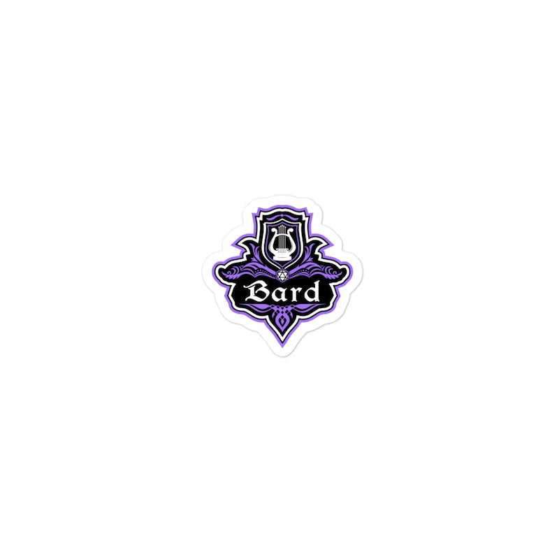 'The Bard' Kiss Cut Game Night Sticker