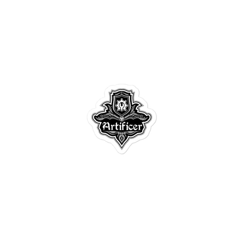 'The Artificer' Kiss Cut Game Night Sticker