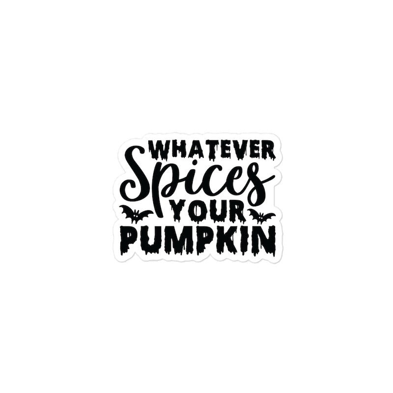 Black text on a white background with Halloween-themed design elements.