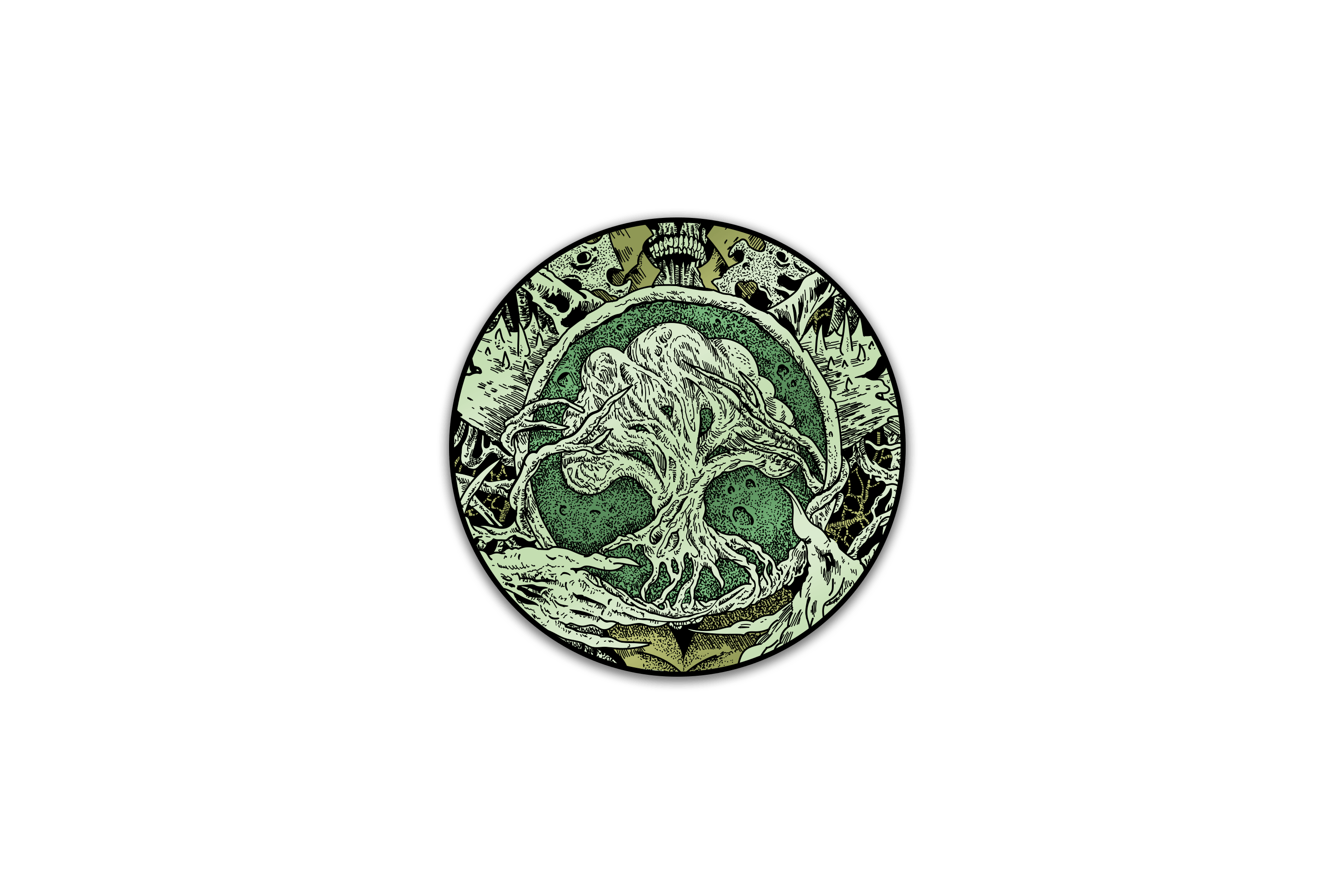 Magic: The Gathering - Infect Forest Pin