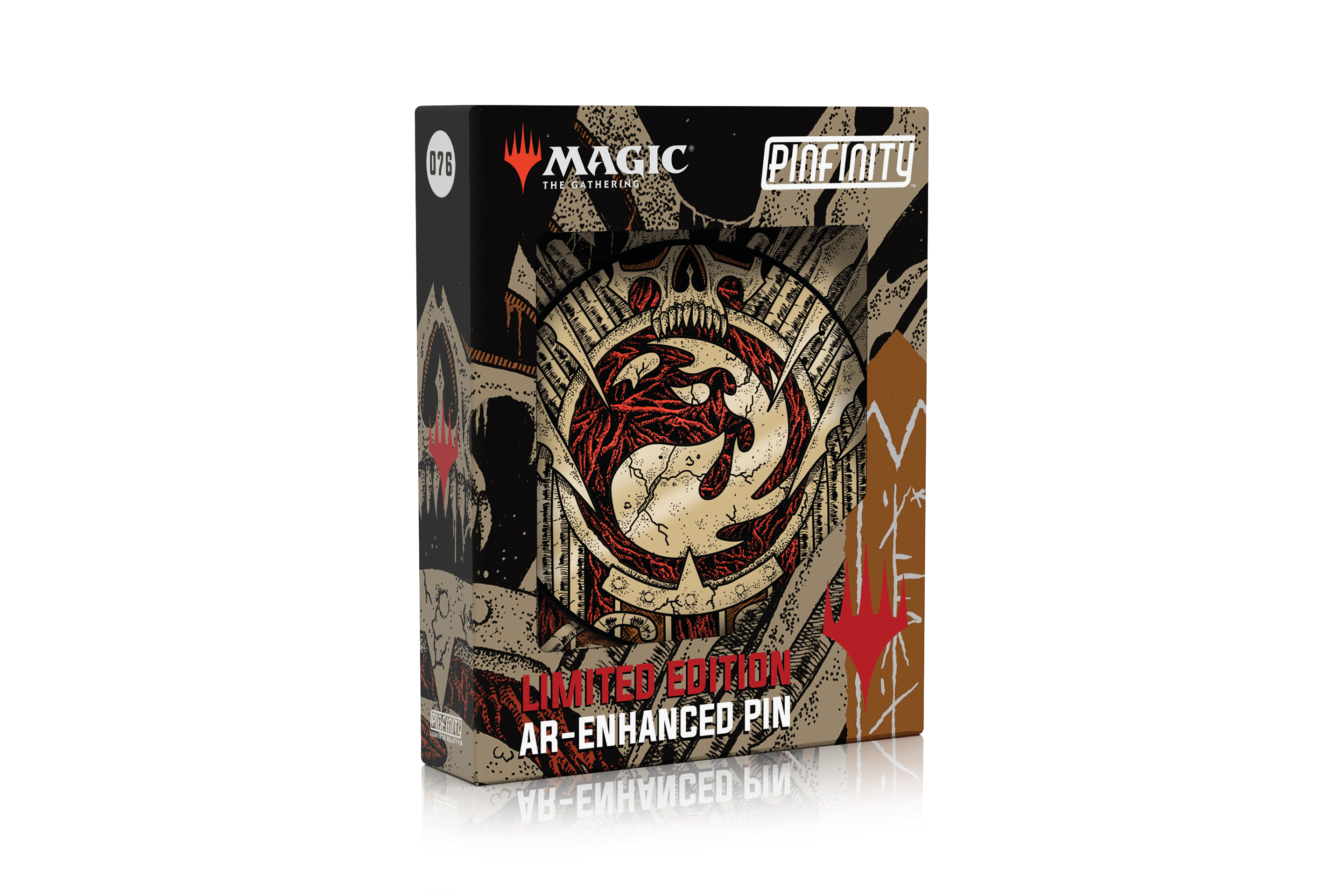 Magic: The Gathering - Infect Mountain Pin