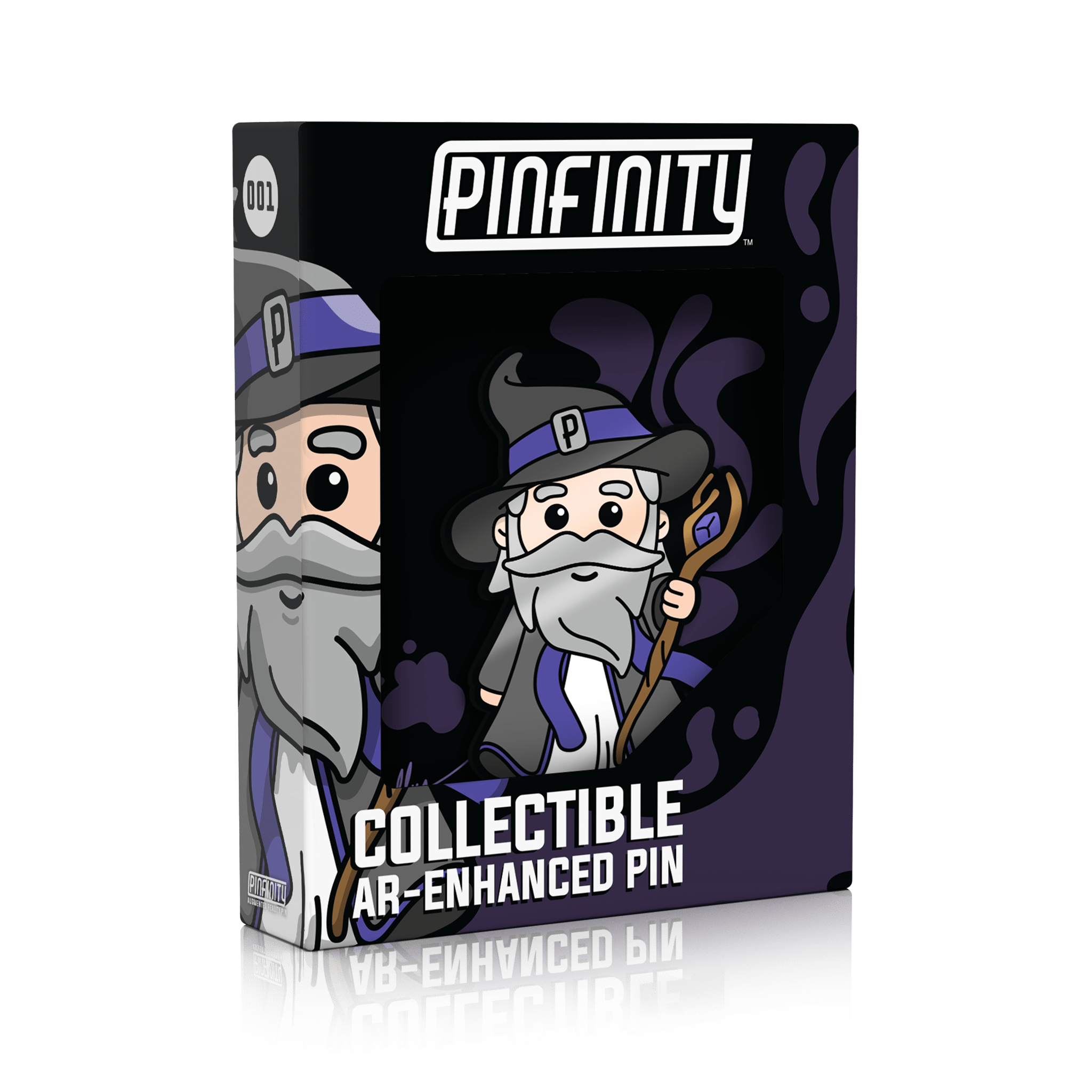 Pinfinity Walter the Wizard AR Pin