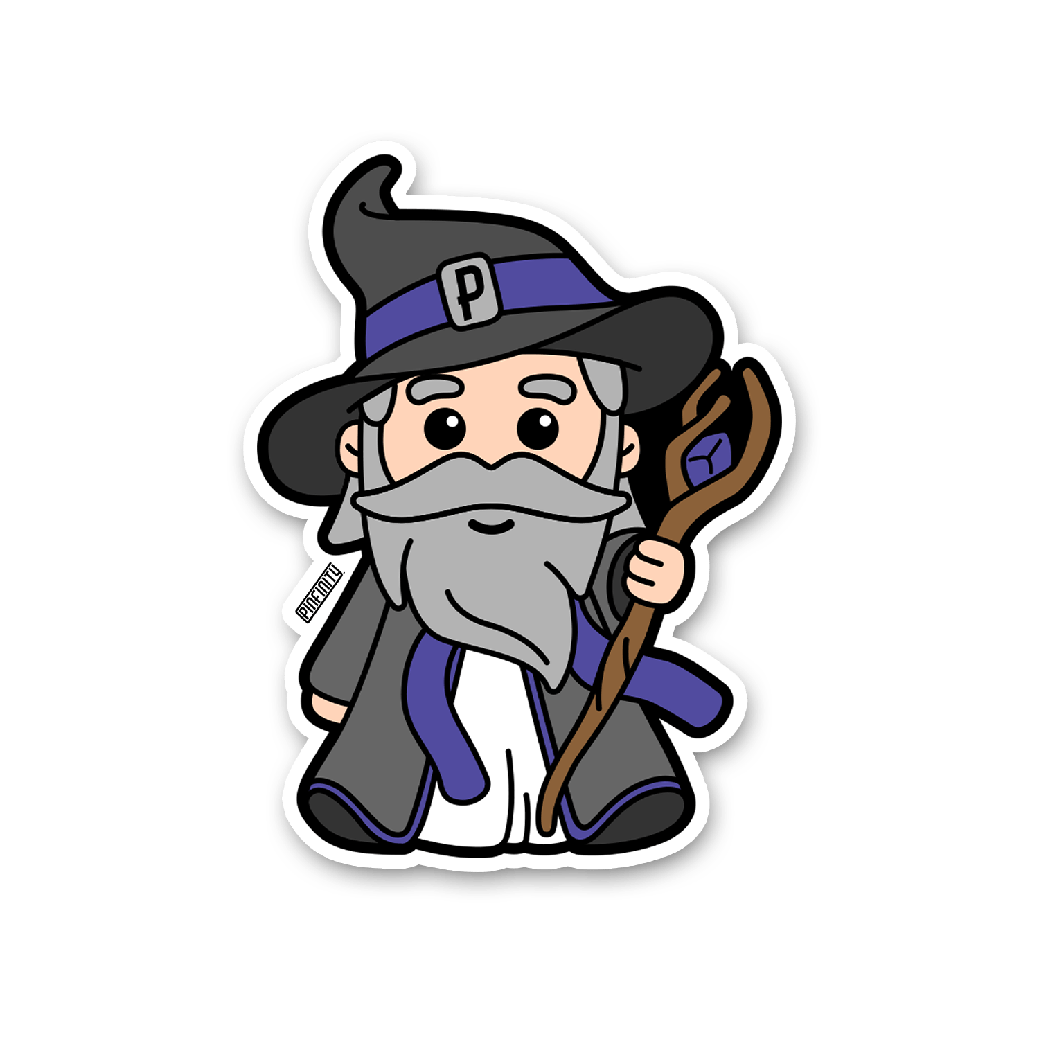 Pinfinity Walter the Wizard AR Sticker