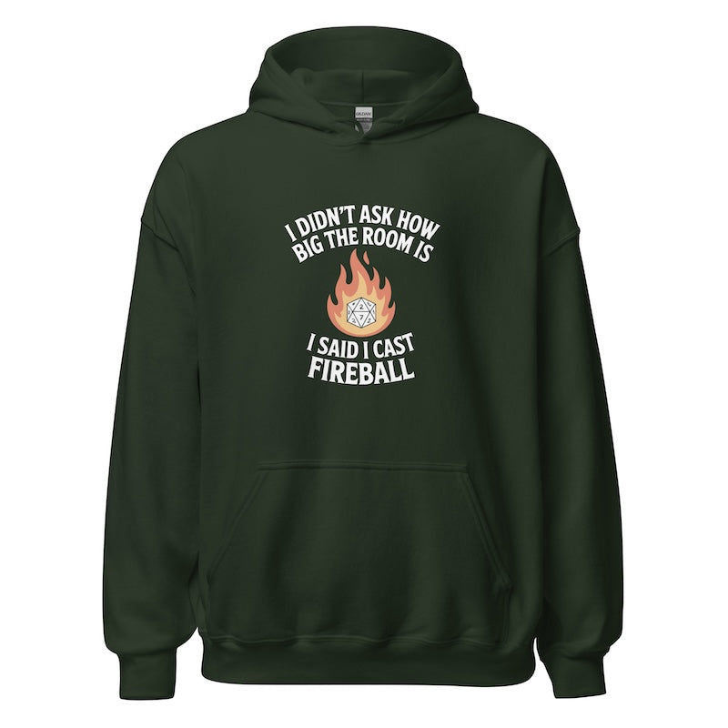 'Friendly FireBall' Classic Game Night Hoodie