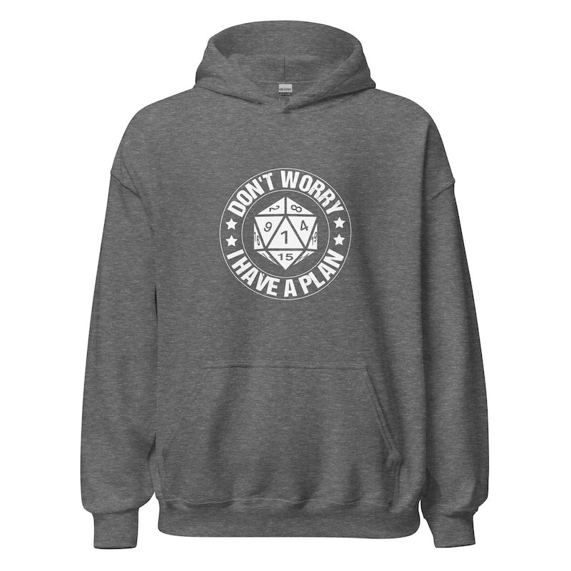 'Don't Worry I Have A Plan' Classic Game Night Hoodie