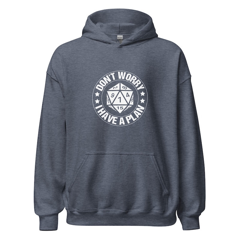 'Don't Worry I Have A Plan' Classic Game Night Hoodie