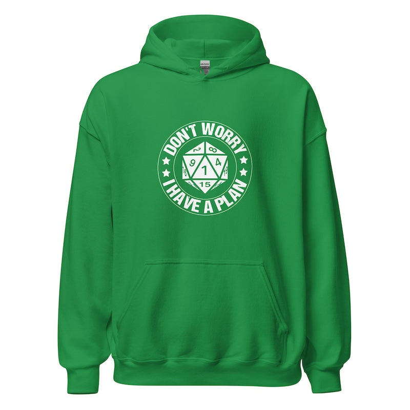 'Don't Worry I Have A Plan' Classic Game Night Hoodie
