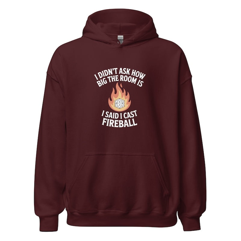 'Friendly FireBall' Classic Game Night Hoodie