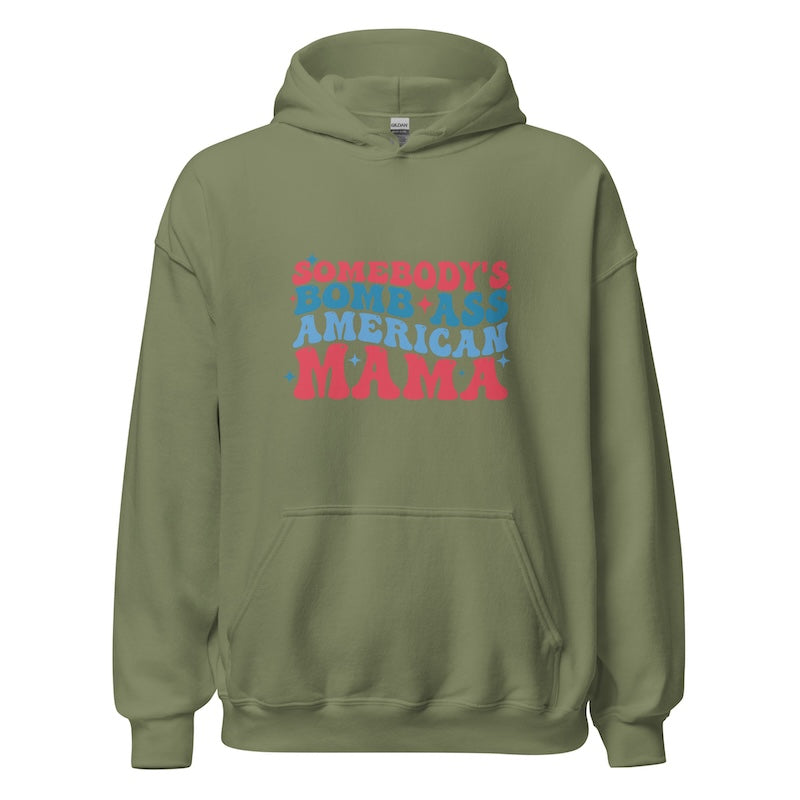 'American Mama' Designer Hoodie