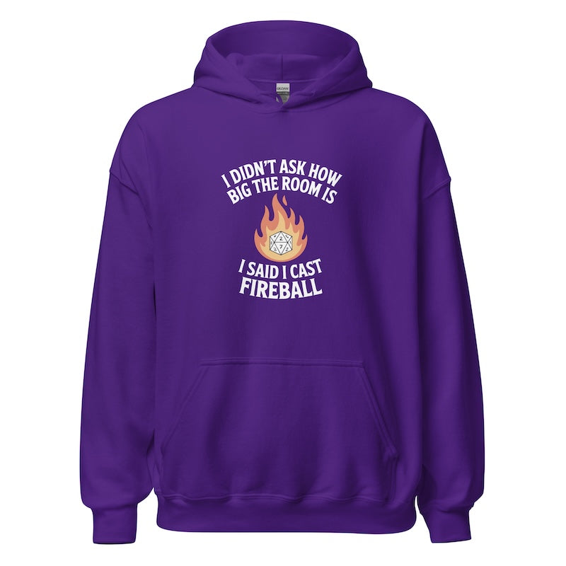 'Friendly FireBall' Classic Game Night Hoodie