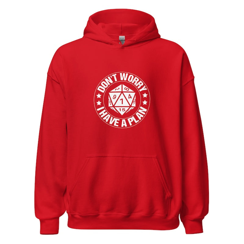 'Don't Worry I Have A Plan' Classic Game Night Hoodie