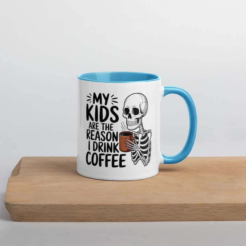 'Kids are the Reason' Unique Coffee Mug