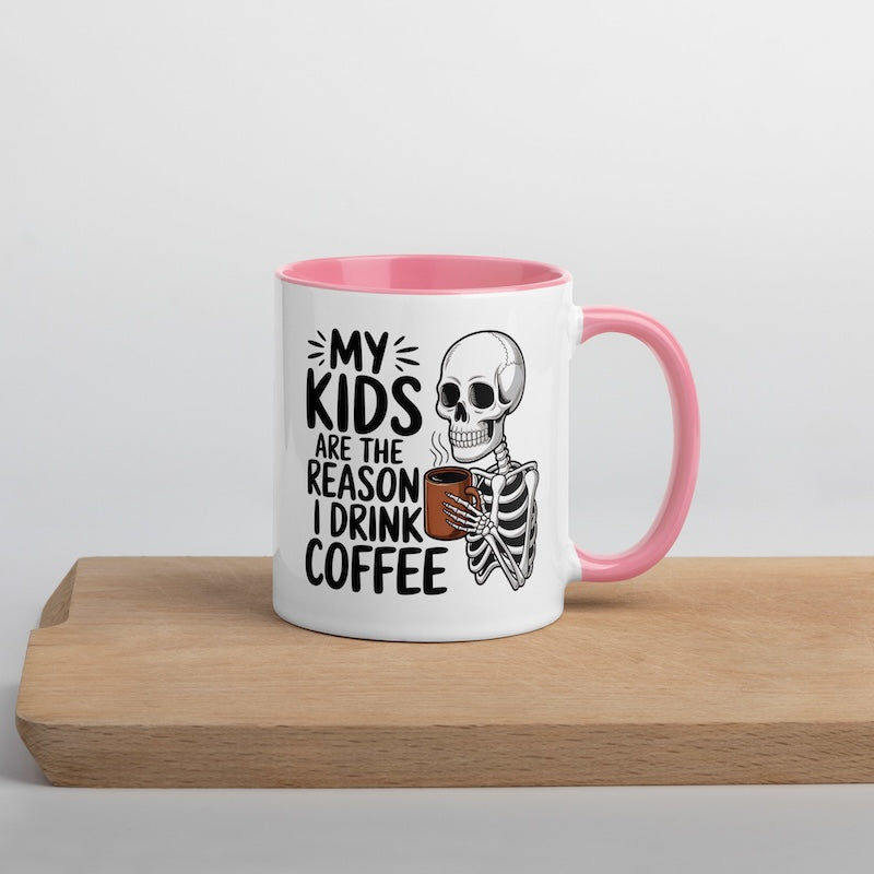 'Kids are the Reason' Unique Coffee Mug